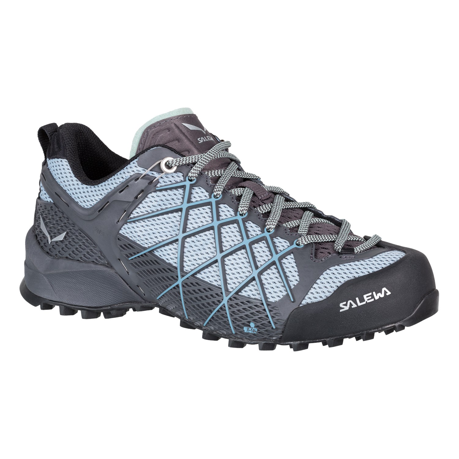 Zapatillas de Aproximación Mujer Chile - Salewa Wildfire - Gris/Azules - FLPY-51893